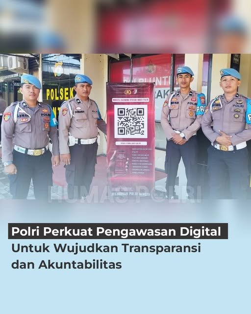 Pihak Kepolisian Perkuat Pada Pengawasan Internal Lewat Sistem Digital